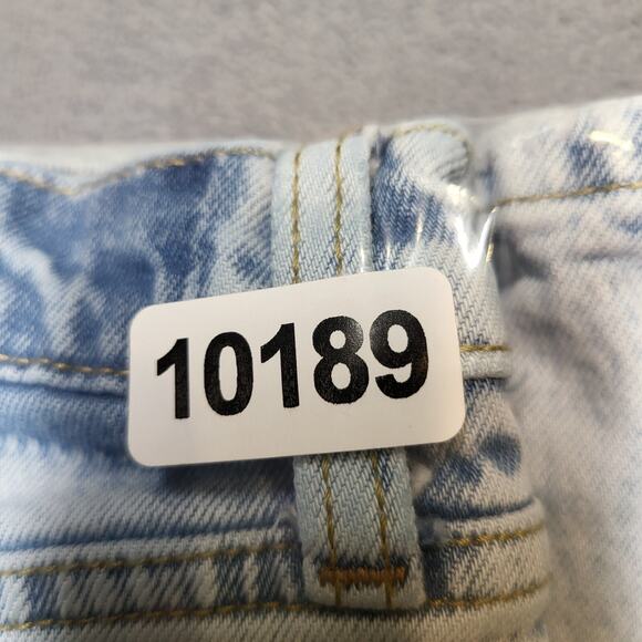 Abercrombie And Fitch Jeans Womens 8 Blue Dad Straight Leg Distressed Denim - Picture 11 of 11